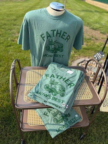 Father Mows Best - Tee