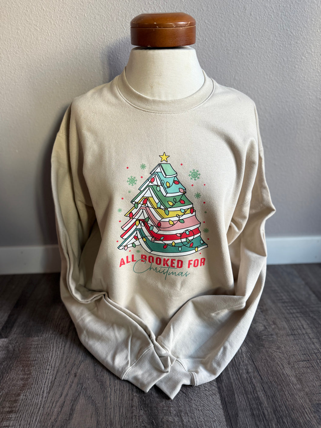 Booked for Christmas - Crewneck