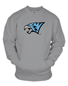 Tigerhawk Head - Pocket Crewneck