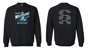 THWC AAU State - Black Crewneck Sweatshirt