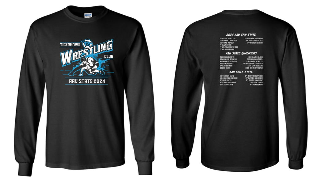 THWC AAU State - Black Long Sleeve
