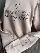 Load image into Gallery viewer, I Wear My Heart on My Sleeve
