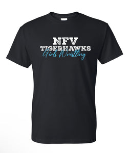 NFV Tigerhawks Girls Wrestling - Tee