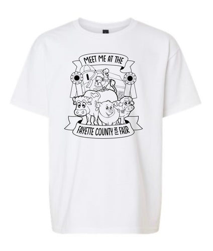 Fayette County Fair - Coloring Tee
