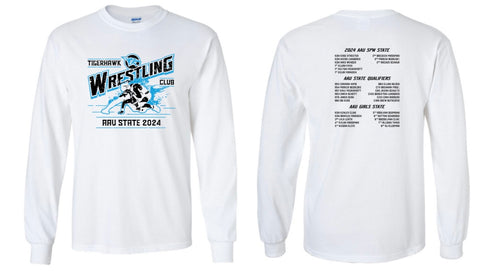 THWC AAU State - White Long Sleeve