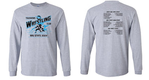 THWC AAU State - Grey Long Sleeve