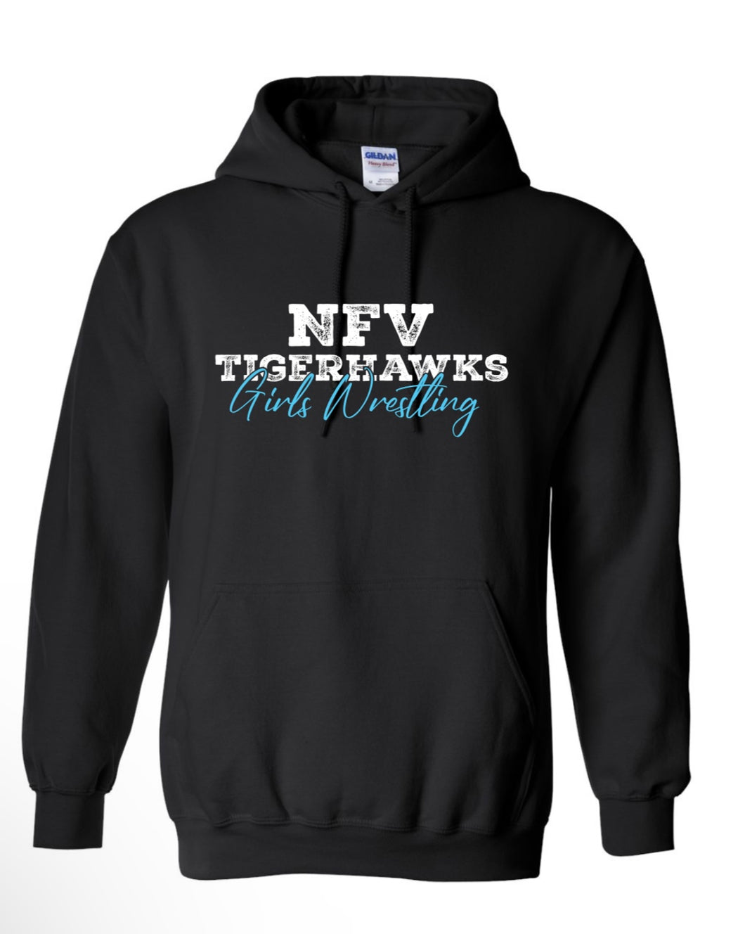 NFV Tigerhawks Girls Wrestling - Hoodie