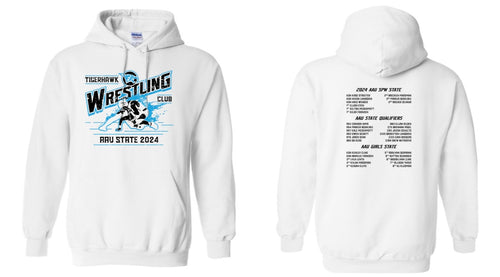 THWC AAU State - White Hoodie