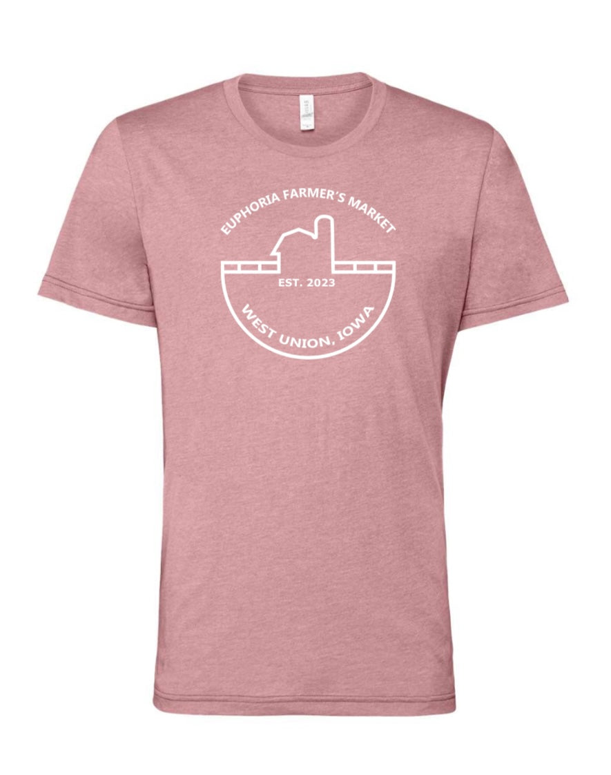 Euphoria Farmer's Market - Tee - Heather Orchid