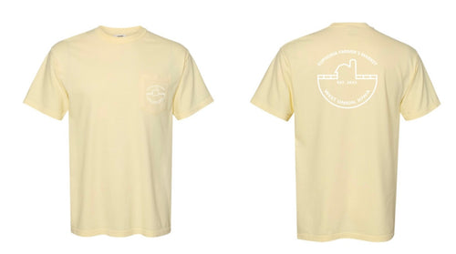 Euphoria Farmer's Market - Pocket Tee - Banana