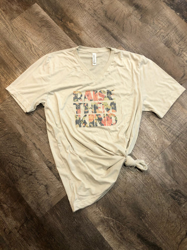 Raise Them Kind V-Neck