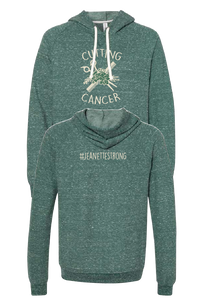 Cutting Cancer (flowers) - Hoodie