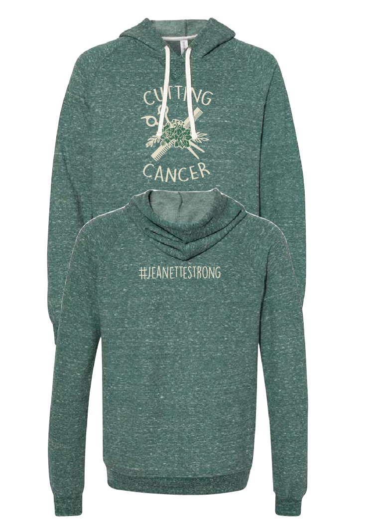 Cutting Cancer (flowers) - Hoodie