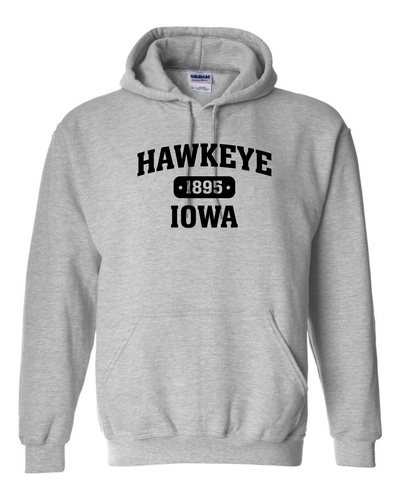 Hawkeye, Iowa - Adult - Hooded Sweatshirt