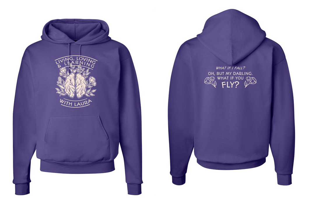 Living, Loving & Learning with Laura - Adult Hoodie