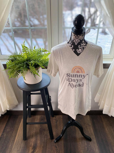 Sunny Days Ahead V-Neck Tee